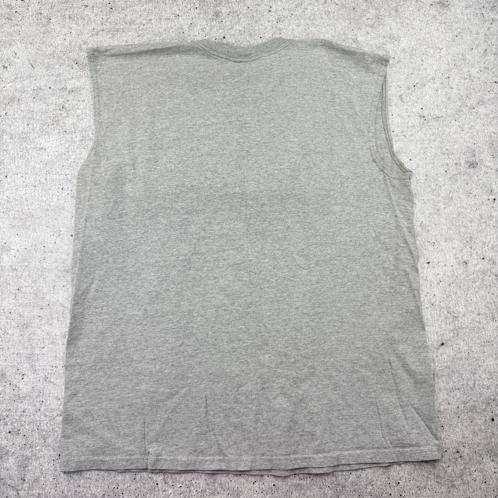 Y2K Philadelphia Eagles NFL Football Sleeveless Gray Tank Top Mens XL - Picture 2 of 9